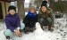 sochy ze sněhu - Olaf